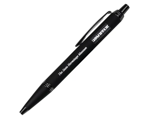 Ручка шариковая Moonlight Soft touch Mirror Silver Requis Print Sample 