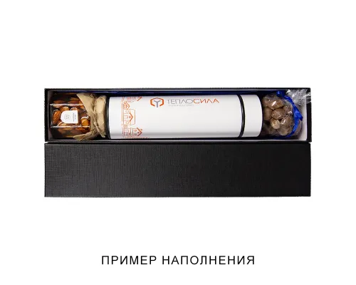 Коробка подарочная Solution, черная, размер 34,5*8*7,5 см Коробка подарочная Solution, черная, размер 34,5*8*7,5 см