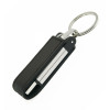 Флеш накопитель USB 2.0 Verona в кожаном чехле 16GB, металл, черный/серебристый