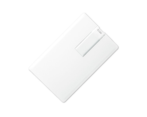 Флеш накопитель USB 2.0 в виде кредитной карты 32GB, пластик, белый Флеш накопитель USB 2.0 в виде кредитной карты 32GB, пластик, белый