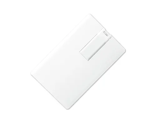 Флеш накопитель USB 2.0 в виде кредитной карты 16GB, пластик, белый Флеш накопитель USB 2.0 в виде кредитной карты 16GB, пластик, белый