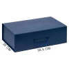 Подарочная коробка, размер 39*26,3*11 см, Solution Prestige Big Case Fabrique с магнитным клапаном и ручкой , темно-синяя