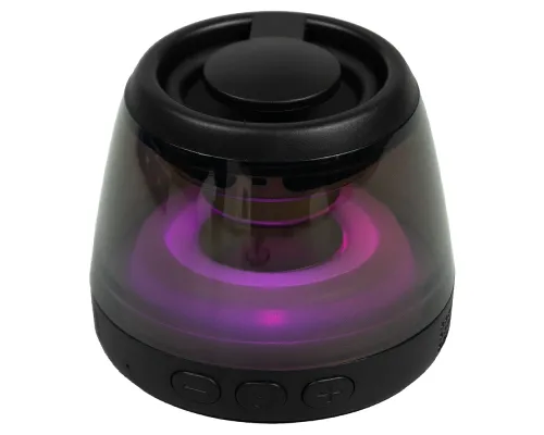 Колонка беспроводная MyTone Light  Magnet Sound, со светомузыкой, черная