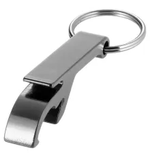 Брелок открывашка Tools Beer Garden, алюминиевая, серебристая