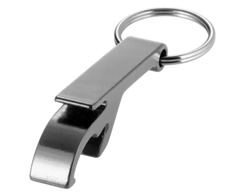 Брелок открывашка Tools Beer Garden, алюминиевая, серебристая