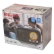 Ретро радио в стиле радиолы, диапазон частот  AM FM SW, USB, Bluetooth, Heritage Memories, со светодиодной подсветкой, цвет коричневый