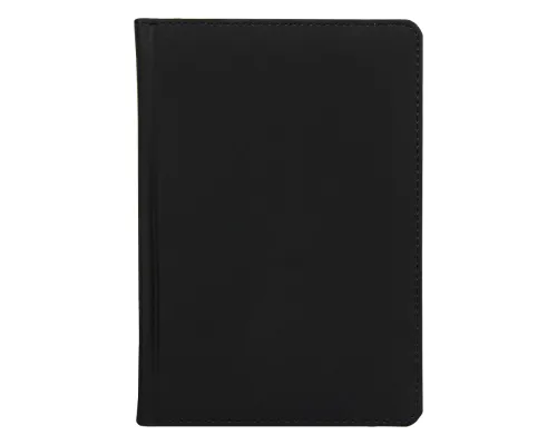 Ежедневник полудатированный Classic Soft А5, черный, в твердой обложке с поролоном