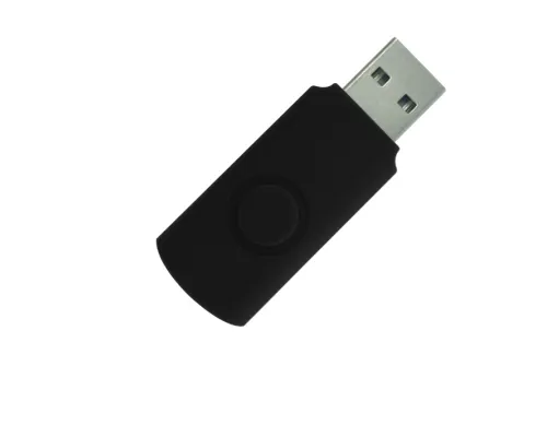 Корпус для флеш накопителя Twister 16GB, пластик Софт Тач, черный Корпус для флеш накопителя Twister 16GB, пластик Софт Тач, черный