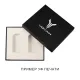 Коробка подарочная, размер 16*14*2 см, Solution Superior Linen, черная, бежевый ложемент под индивидуальную вырубку
