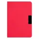 Блокнот А5 Hobard, в твердой тканевой обложке c резинкой в линейку, красный
