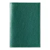 Обложка для автодокументов Leather Sky Flotter Sun из натуральной кожи, зеленая