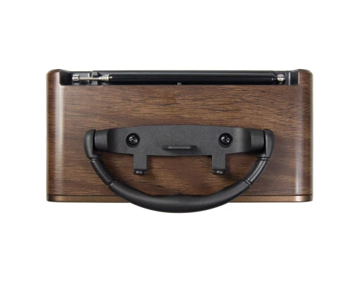 Ретро радио в стиле радиолы, диапазон частот  AM FM SW, USB, Bluetooth, Heritage Timeless, цвет  коричневый