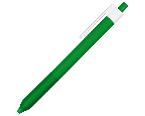 Ручка шариковая Alana Color, пластиковая, зеленая Ручка шариковая Alana Color, пластиковая, зеленая
