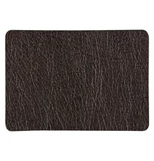 Шеврон Rectangle Mocco размер 50*70 мм, коричневый, со скругленными углами