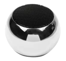 Колонка беспроводная  MyTone Mini Sound, серебристая металлик
