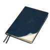 Ежедневник Urban Elegiya Ausone A5, темно-синий с золотистым, недатированный, в полугибкой обложке