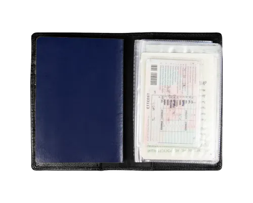 Набор подарочный Solution Prestige Quadro (Блокнот Flexy Forest Urban Latte в суперобложке Country Leather Sky, обложка для автодокументов Leather Sun, нож складной Tools Impression)