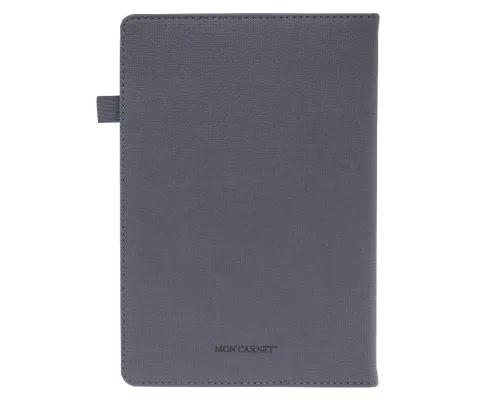 Ежедневник Smart Geneva Ostende Print Sample Вкусвилл А5, серый, недатированный, в твердой обложке с поролоном