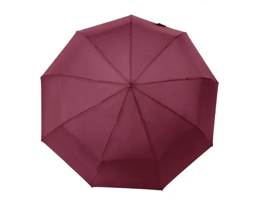 Зонт складной автоматический,  Forest Lotus, диаметр 117 см, 9 панелей, в подарочной коробке, бордовый