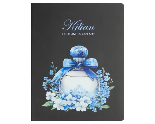 Ежедневник Flexy Forest Urban Latte Print Sample Kilian A4, недатированный, черный , в гибкой обложке