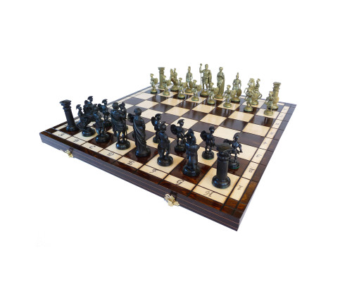 Шахматы Спартанцы 139 sparta, Madon Польша, - игровые фигуры из пластика в наборе с деревянной шахматной доской Шахматы Спартанцы 139 sparta, Madon Польша, - игровые фигуры из пластика в наборе с деревянной шахматной доской