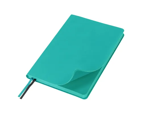 Ежедневник Flexy Latte Color А5, бирюзовый, недатированный, в гибкой обложке