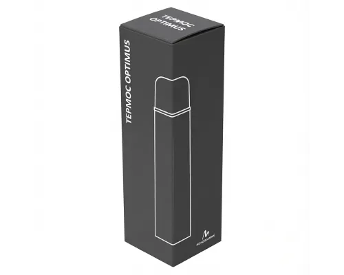 Термос вакуумный стальной Optimus  двухстеночный 500 мл, темно-серый