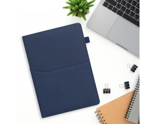 Ежедневник Smart Asti Linen А5, темно-синий, недатированный, в твердой обложке с поролоном Ежедневник Smart Asti Linen А5, темно-синий, недатированный, в твердой обложке с поролоном