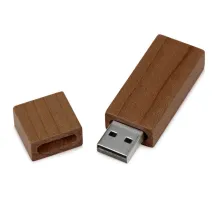 Флеш накопитель USB 2.0 Maple Square 32GB, клен, коричневый/коричневый