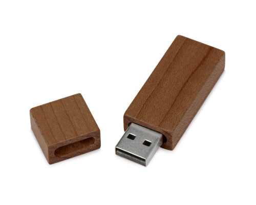 Флеш накопитель USB 2.0 Maple Square 32GB, клен, коричневый/коричневый Флеш накопитель USB 2.0 Maple Square 32GB, клен, коричневый/коричневый