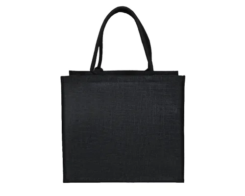Сумка из джута Caravan Jute, размер 36*40*21 см, черный