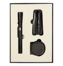 Набор подарочный Solution Superior Trio (Фонарь телескопический Tools Flashlight, рулетка Tools Trecker 3 метра, мультитул Tools Birmingham), черный