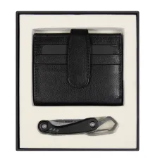 Набор подарочный Solution Superior Duo (футляр для кредитных карт, брелок-карабин)