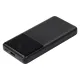 Внешний аккумулятор (powerbank)  «Stream 10»,  10 000 mAH, с двумя зарядными шнурами,  22,5W (Ватт)  super fast charge, Power Delivery (PD) 25.5W (dfnn),  c цифровым дисплеем для контроля заряда, черный
