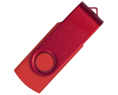 Флеш накопитель USB 2.0 Twister Assembly 16GB, пластик Софт Тач/металл, красный/красный Флеш накопитель USB 2.0 Twister Assembly 16GB, пластик Софт Тач/металл, красный/красный