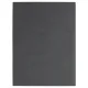 Ежедневник Alfa Bird line Nuba A5, темно-серый,  недатированный, в твердой обложке с магнитным клапаном и металлическим элементом, с тисненными линиями