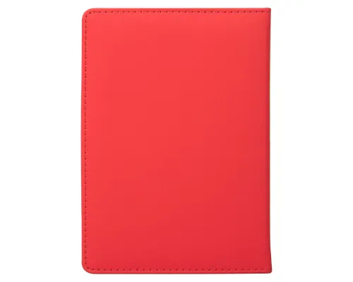 Ежедневник City Soft Touch Latte А5, недатированный, в твердой обложке с поролоном, красный