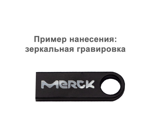 Флеш накопитель USB 2.0 Ring 32GB, металл, черный Флеш накопитель USB 2.0 Ring 32GB, металл, черный
