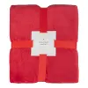 Плед мягкий флисовый Super Soft  Comfort Travel, 125*170 см, красный