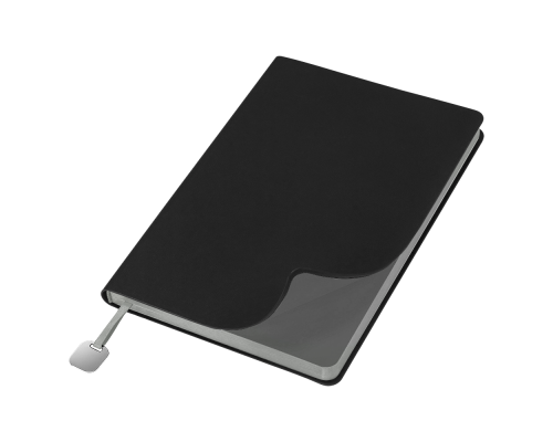 Ежедневник Flexy Latte Soft Touch Black Edition Color А5, черный/серый, недатированный, в гибкой обложке Ежедневник Flexy Latte Soft Touch Black Edition Color А5, черный/серый, недатированный, в гибкой обложке