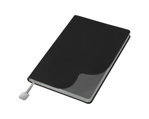 Ежедневник Flexy Latte Soft Touch Black Edition Color А5, черный/серый, недатированный, в гибкой обложке Ежедневник Flexy Latte Soft Touch Black Edition Color А5, черный/серый, недатированный, в гибкой обложке