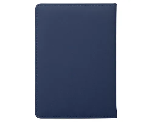 Ежедневник City Soft Touch Latte А5, недатированный, в твердой обложке с поролоном, темно-синий