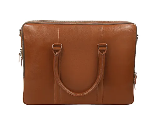 Портфель для ноутбука Vancouver Buffalino Leather из натуральной кожи, коричневый Портфель для ноутбука Vancouver Buffalino Leather из натуральной кожи, коричневый