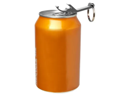 Брелок открывашка Tools Beer Garden, алюминиевая, серебристая