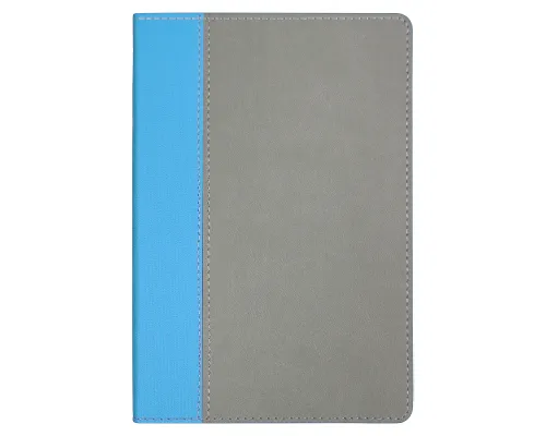 Ежедневник Flexy Viva Latte Sand Color A5, серый с голубым, недатированный, в гибкой обложке