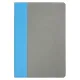 Ежедневник Flexy Viva Latte Sand Color A5, серый с голубым, недатированный, в гибкой обложке