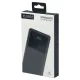 Внешний аккумулятор (powerbank)  «Stream 10»,  10 000 mAH, с двумя зарядными шнурами,  22,5W (Ватт)  super fast charge, Power Delivery (PD) 25.5W (dfnn),  c цифровым дисплеем для контроля заряда, черный