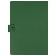 Блокнот А5 Tasmania,  в твердой обложке со стикерами в линейку, зеленый
