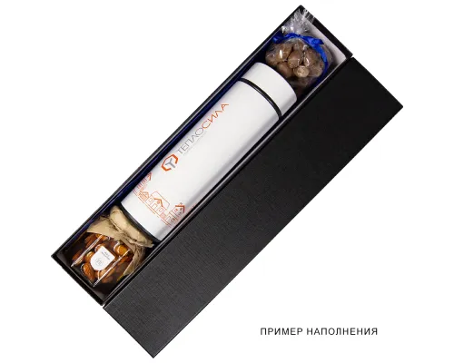 Коробка подарочная Solution, черная, размер 34,5*8*7,5 см Коробка подарочная Solution, черная, размер 34,5*8*7,5 см