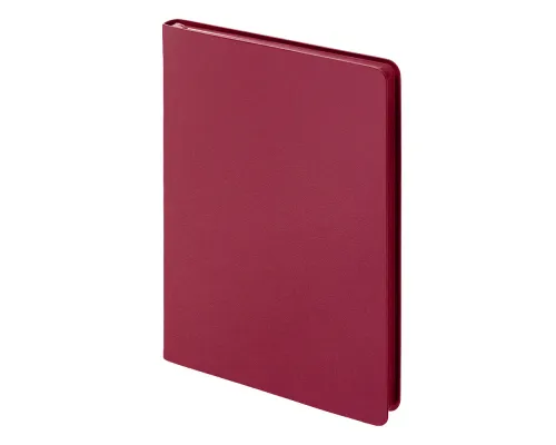 Ежедневник Flexy Velours de soie  А5, бордовый, недатированный, в гибкой обложке